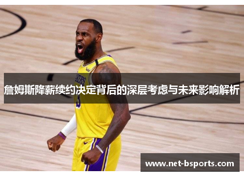 詹姆斯降薪续约决定背后的深层考虑与未来影响解析